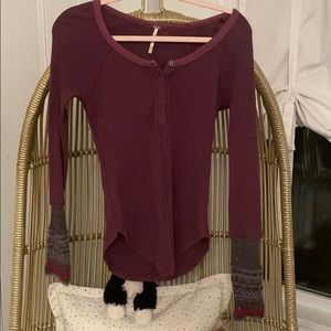 Free people tight long sleeve